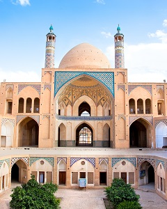 Aqa Bozorg Mosque, Kashan, Iran