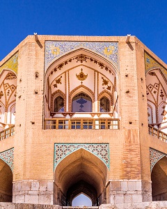 Khajou bridge pavillion, Isfahan, Iran