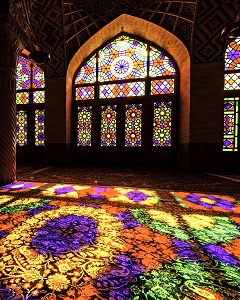 Nasirol Molk Mosque, Pink Mosque, Shiraz, Fars, Iran