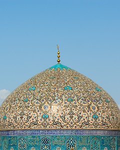 Sheikh Lotfollah Mosque Dome, Isfahan, Iran