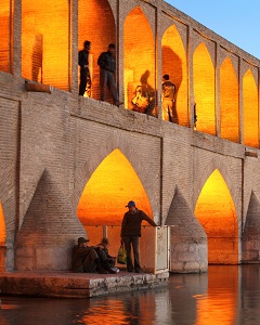 Sio se Pol Bridge, Isfahan, Iran